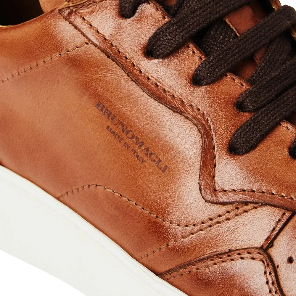 Dezi Leather Sneaker (Men) Bruno Magli / Size 12